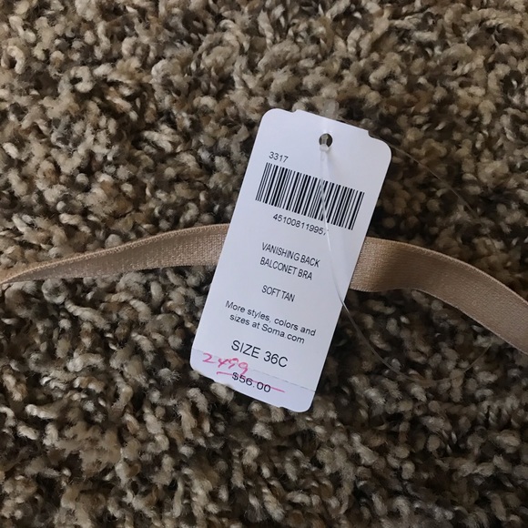 Soma Vanishing Back Balconet Bra - Picture 3 of 4